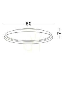 Stropné svietidlo Luces Exclusivas BATALLAS LE44792 hnedé, ø65 cm, LED 48 W 3361 lm, CCT 2700-4000 K small 1