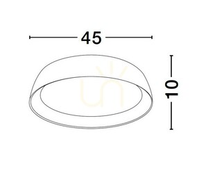 Plafón CARACOLLO Luces Exclusivas LE44811 small 1