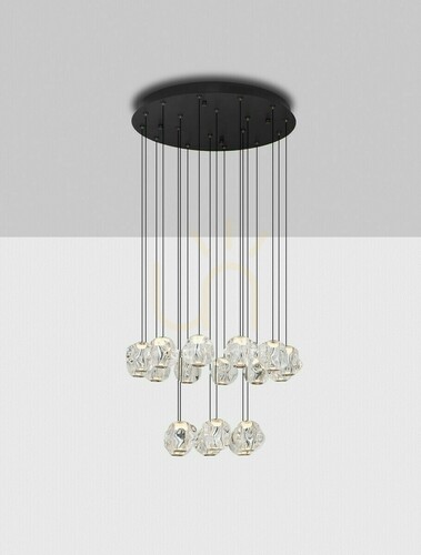 Skontrolujte Závesné svietidlo Luces Exclusivas CHEPEN LE44427 čierne LED 87 W, 60 cm