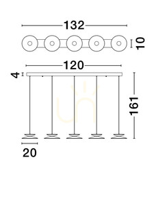 GUANAY Luces Exclusivas Závesné svietidlo LE44744 small 3