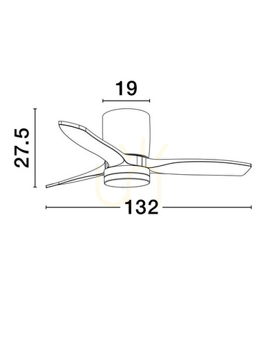 Skontrolujte GUARAYOS Luces Exclusivas Fan LE44964