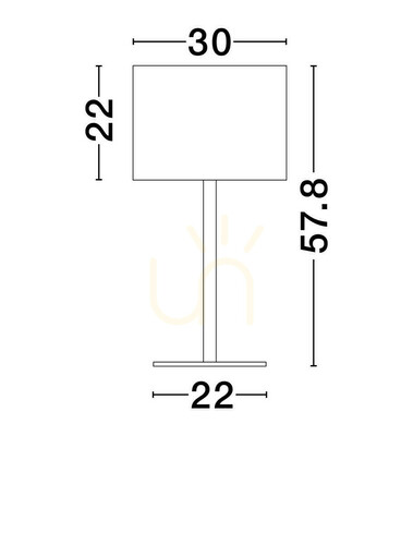 Skontrolujte Stolová lampa GUAVIARE Luces Exclusivas LE44956