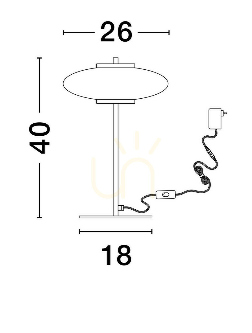 vyhliadka Stolová lampa HUACARAJE od Luces Exclusivas LE44831 Stolová lampa HUACARAJE od Luces Exclusivas LE44831