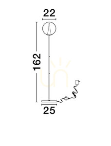Stojacia lampa HUALMAY Luces Exclusivas LE44835. 1 Stojacia lampa HUALMAY Luces Exclusivas LE44835. small 1
