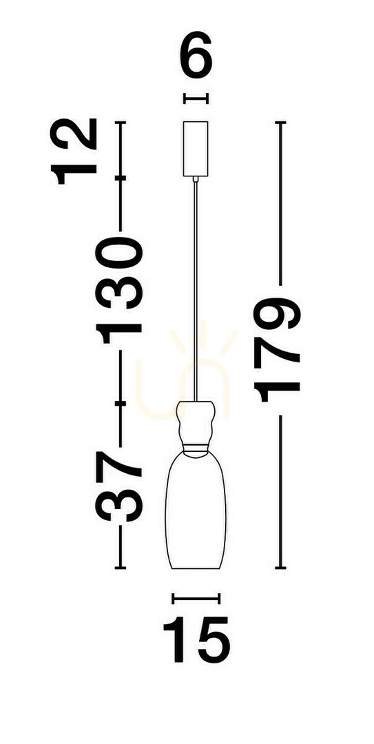 Displej Závesné svietidlo PERENE od Luces Exclusivas LE44465 Závesné svietidlo PERENE od Luces Exclusivas LE44465