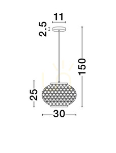REQUENA Luces Exclusivas Závesné svietidlo LE44861 1 REQUENA Luces Exclusivas Závesné svietidlo LE44861 small 1