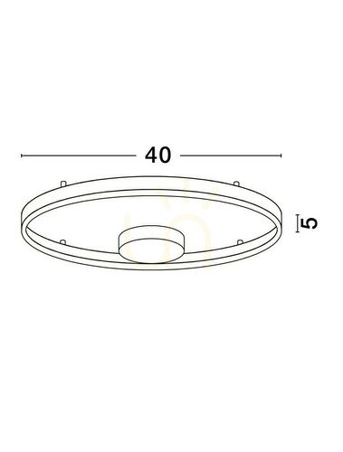 Skontrolujte Plafón SULLANA Luces Exclusivas LE44870