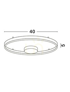 Plafón SULLANA Luces Exclusivas LE44870 small 1