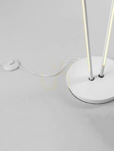 Biela LED stojacia lampa TRENQUE Luces Exclusivas LE44514, 33 W, 184 cm small 2