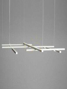 Biele závesné LED svietidlo Luces Exclusivas TUMBES LE44472 83 W 4847 lm 3000 K small 1