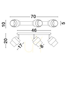 VIEJA Luces Exclusivas Plafond LE44849 1 VIEJA Luces Exclusivas Plafond LE44849 small 1