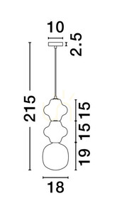 Závesné svietidlo VILROSA Luces Exclusivas LE44564 small 3