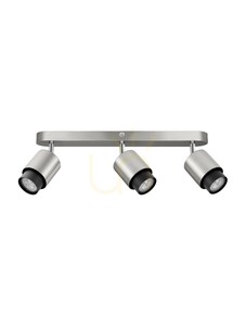 Stropné bodové svietidlo YAPACANI Luces Exclusivas LE44977 3xGU10 sivé small 5