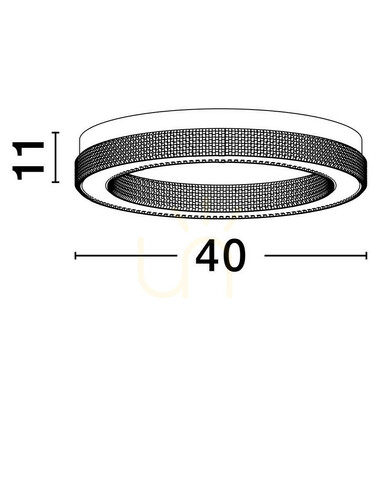 Skontrolujte Plafón YOTAU Luces Exclusivas LE44727