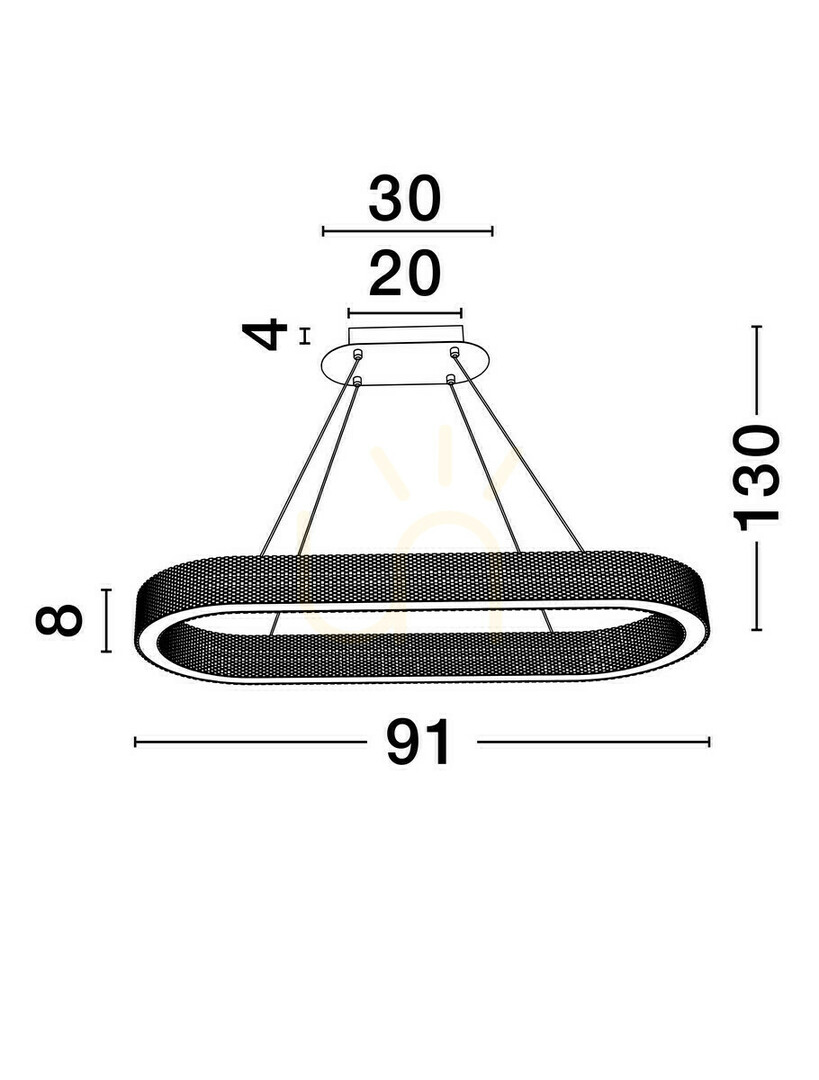 Displej Závesné svietidlo YOTAU Luces Exclusivas LE44730 Závesné svietidlo YOTAU Luces Exclusivas LE44730