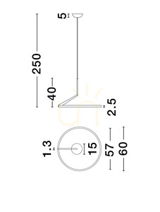Plafón ZUDANEZ Luces Exclusivas LE44769 small 1