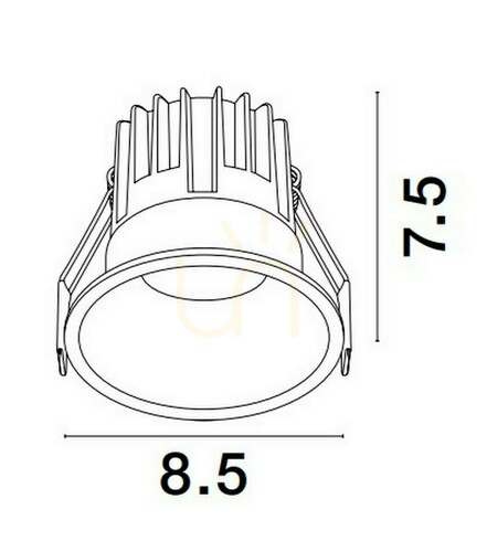 Skontrolujte ARAMIEL Luces Exclusivas stropná sieťka LE65103