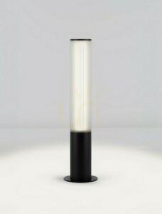 Záhradný LED stĺpik Luces Exclusivas MONSECA LE75106, matná čierna, 65,5 cm, 3000 K small 1