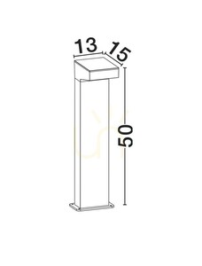 CALMARE Osvetľovací stĺpik od Luces Exclusivas LE75120 small 3