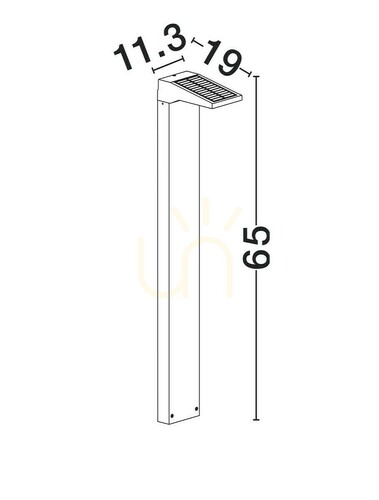 Skontrolujte Solárna lampa DIVANTA Luces Exclusivas LE75123