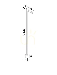 BERENDA Osvetlenie Post by Luces Exclusivas LE75142 2 BERENDA Osvetlenie Post by Luces Exclusivas LE75142 small 2