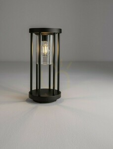 Záhradné stĺpikové svietidlo Luces Exclusivas MONTIVA LE75172, antracit, 35 cm, E27 small 2