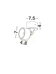 Vonkajšie nástenné svietidlo CIMORZA od spoločnosti Luces Exclusivas LE75229 small 3