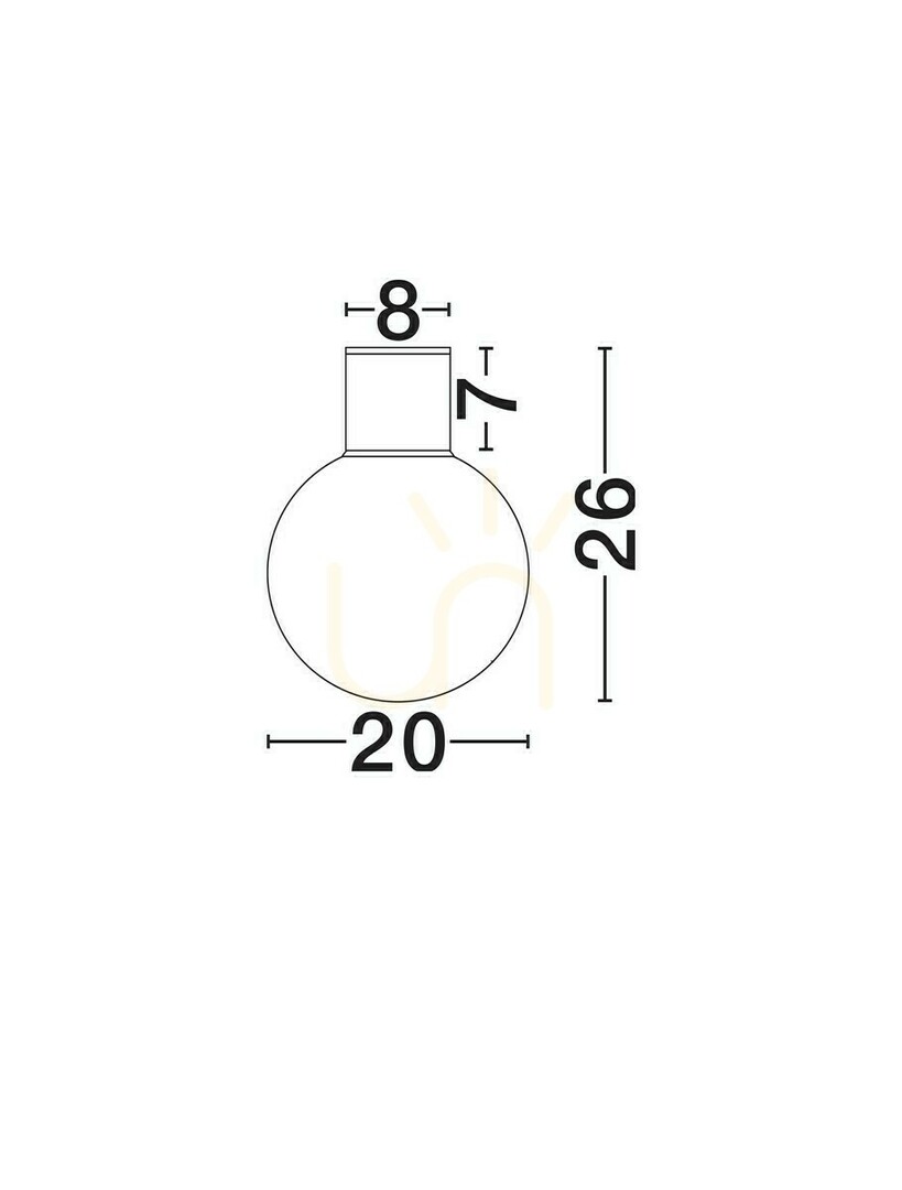 Displej BAZORIA Luces Exclusivas Outdoor Plafonds LE75257 BAZORIA Luces Exclusivas Outdoor Plafonds LE75257