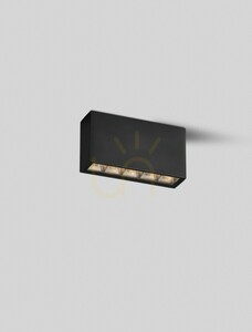 Vonkajšie stropné LED svietidlo JUNERIO Luces Exclusivas LE75261, antracitové small 1