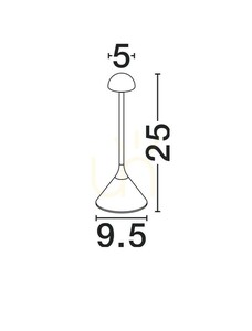 Vonkajšia stojaca lampa CARMEDA od spoločnosti Luces Exclusivas LE75286 3 Vonkajšia stojaca lampa CARMEDA od spoločnosti Luces Exclusivas LE75286 small 3