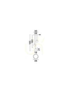 Závesné svietidlo LURVELA Luces Exclusivas LE45133 small 3