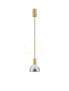 Závesné svietidlo Luces Exclusivas SARDUNO LE45136 zlato-sivé LED 8 W 3000 K 17 cm small 0