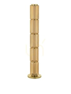 LED stojacia lampa TABRUNO Luces Exclusivas LE45172, zlatá, jantárové sklo, 148,5 cm small 0