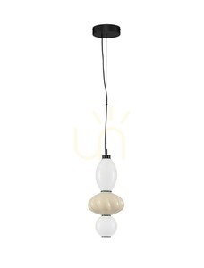 LED závesné svietidlo Luces Exclusivas CASURNO LE45221, béžové, 20 cm small 0