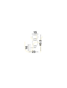 Nástenné svietidlo FELANZO Luces Exclusivas LE45242 small 3