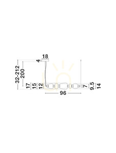 Závesné svietidlo FELANZO Luces Exclusivas LE45243 small 3