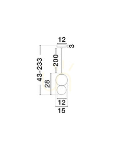 Závesné svietidlo JORELIA Luces Exclusivas LE45256 small 3