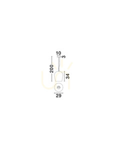 Závesné svietidlo PLONZIE Luces Exclusivas LE45287 small 3