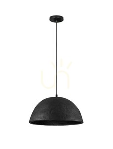 Závesné svietidlo Luces Exclusivas PLONARO LE45346 čierne 42 cm E27 small 0