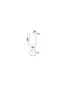 Závesné svietidlo CARENSO od Luces Exclusivas LE45405 small 1