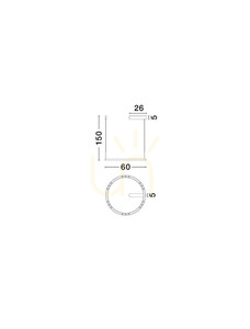 Závesné svietidlo CARENSO od Luces Exclusivas LE45406 small 1