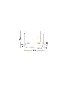 Závesné svietidlo VELBANO Luces Exclusivas LE45414 small 3