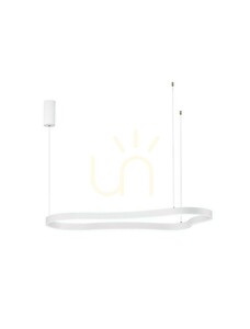 Závesné svietidlo Luces Exclusivas VELBANO LE45416 biele LED 61 W 120 cm small 0