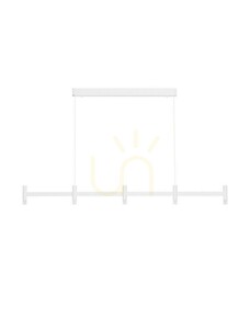 Biele lineárne závesné LED svietidlo Luces Exclusivas CORVETA LE45430 147 cm 2700 K small 0