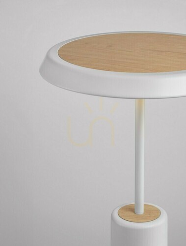 Skontrolujte Stolová lampa Luces Exclusivas FOVENTO LE45444 biela LED 17 W 50 cm