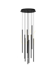 Závesné svietidlo Luces Exclusivas NOVENCIO LE45464 čierne LED 41 W 40 cm small 0