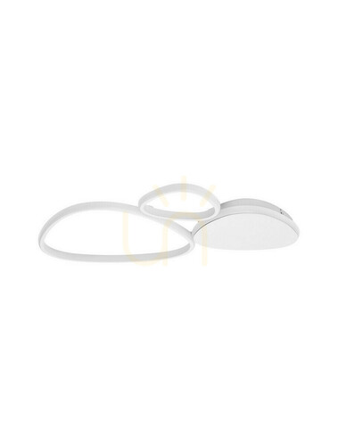 Skontrolujte Biele stropné LED svietidlo Luces Exclusivas ALONTRA LE45499, 62 cm, 3200 K