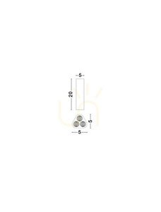 Spot PARENZO Luces Exclusivas LE45524 small 3