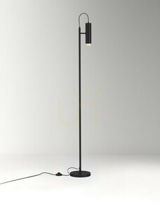 Stojacia lampa Luces Exclusivas TORVILA LE45624 čierno-zlatá, GU10, 160 cm small 1