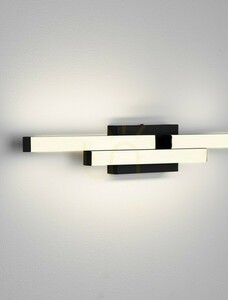 Čierne LED nástenné svietidlo do kúpeľne MARVONA Luces Exclusivas LE45683 small 4